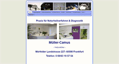 Desktop Screenshot of praxis-ralfmueller.de